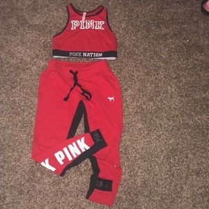 PINK workout set
